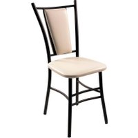 Стул ВВР Марсель (ваниль/черный, экокожа)