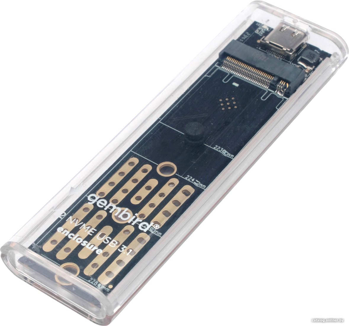 Бокс для накопителей M.2 Gembird EEM2-NVME-2