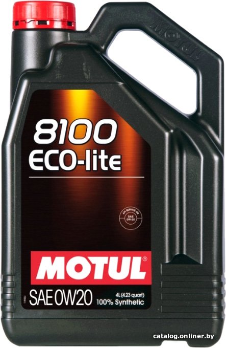Моторное масло Motul 8100 Eco-lite 0W-20 4л