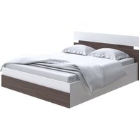 Кровать PROxSON Milton с ПМ 180x190 (белый/ясень шимо темный)