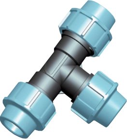 

Фитинг Donsen Тройник с выходом на большой диаметр 20x25x20x90°