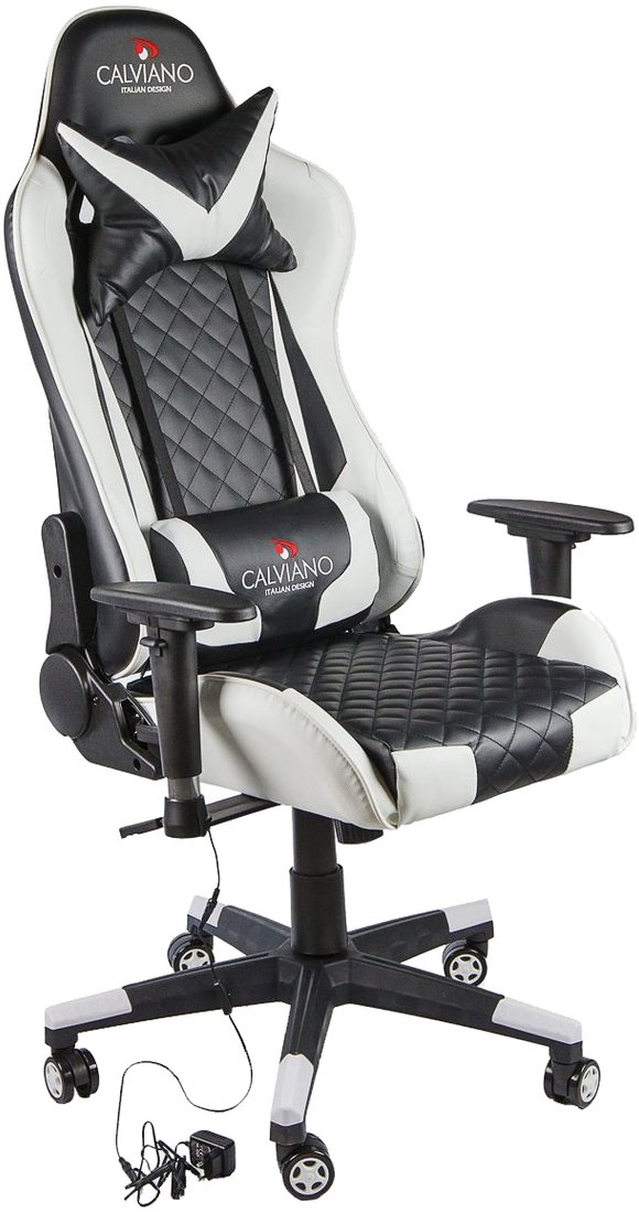 

Офисное кресло Calviano 1586 (черный/белый)