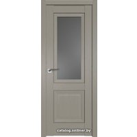 Межкомнатная дверь ProfilDoors 2.88XN R 70x200 (стоун, стекло графит)