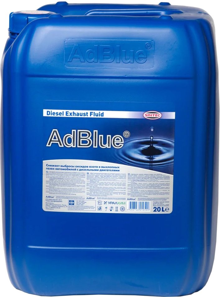 

Присадка в топливо Sintec AdBlue 805 20л
