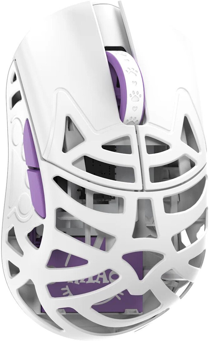 

Игровая мышь WLMouse Beast Miao Omron (белый/сиреневый)