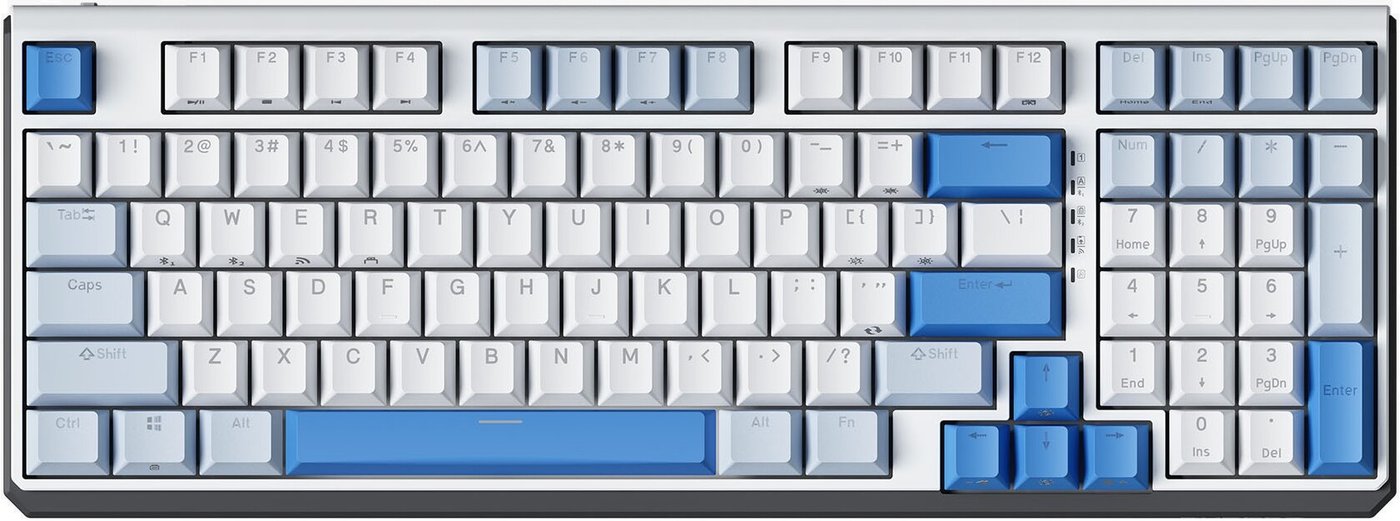 Клавиатура Durgod K615w Corona Echo (Kailh Turbo Brown)