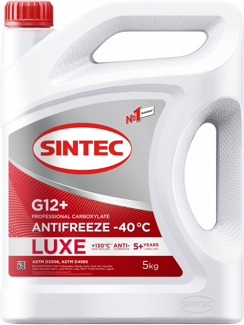 

Антифриз Sintec Luxe G12+ 5кг