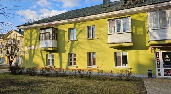 1-комн. квартира, 36.3 м², Борисов