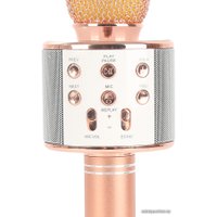 Bluetooth-микрофон Wise WS-858 (розовый)