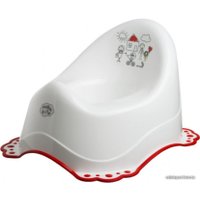 Детский горшок Maltex Семья 5825 (белый/красный)