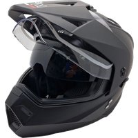 Мотошлем AIM JK802Y 802Y-008-YM (Y/M, черный матовый)