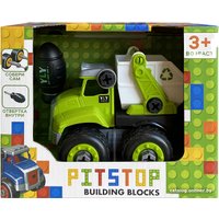 Конструктор Pit Stop Building Blocks Мусоровоз