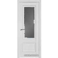 Межкомнатная дверь ProfilDoors 2.90XN L 70x200 (монблан/стекло square графит)