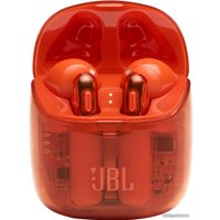 Наушники JBL Tune 225 TWS Ghost Edition (оранжевый)