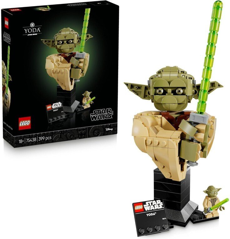 Конструктор LEGO Star Wars 75438 Бюст Йоды