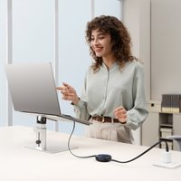 Кабель Baseus Nomos Retractable Retractable Cable USB Type-C - USB Type-C 100W (1.5 м, черный)