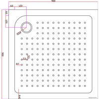 Душевой поддон Cezares TRAY-A-A-90-15-W0