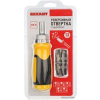 Набор отвертка с битами Rexant 12-4778 (13 предметов)
