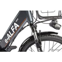 Электровелосипед Eltreco Green City E-Alfa New (синий)