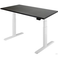 Стол для работы стоя ErgoSmart Unique Ergo Desk 1360x800x36мм (дуб мореный/белый)