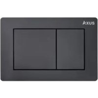 Панель смыва Axus 097LB Slim (черный)