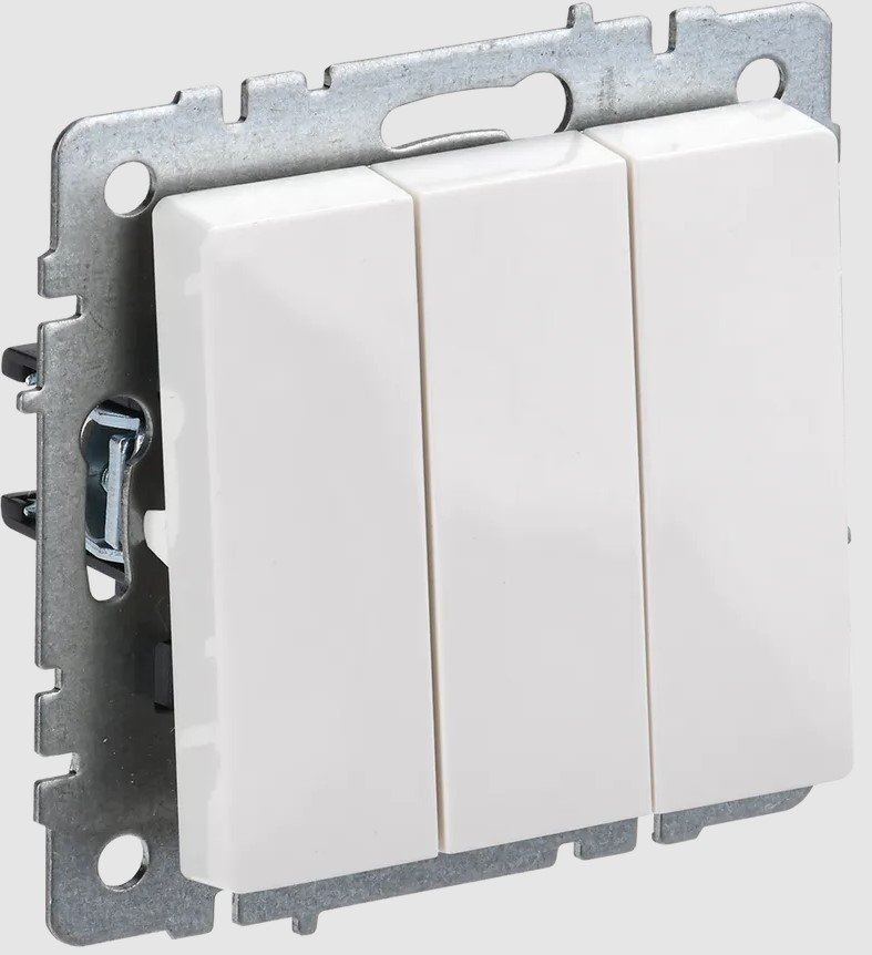 

Выключатель IEK Brite ВС10-3-0-БрБ