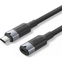 Удлинитель Vention TRFBF USB 3.2 Gen2 Type-C - USB 3.2 Gen2 Type-C (1 м, черный)