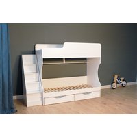 Двухъярусная кровать Красная звезда Р443 Капризун 6 180x80 (белый)