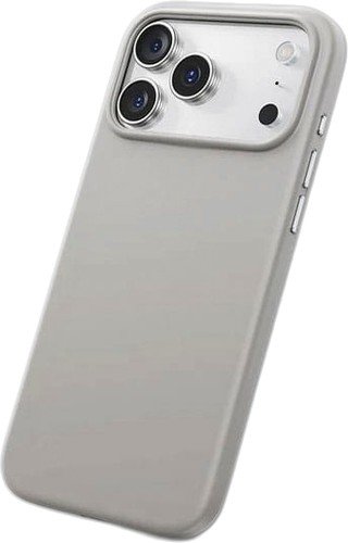 Чехол для телефона Baseus Colorful Liquid Silicone Magnetic Case для iPhone 17 (титановый)