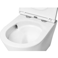 Унитаз подвесной Saniteco KW-9005W в комплекте с инсталляцией + R020467 + R0121A6