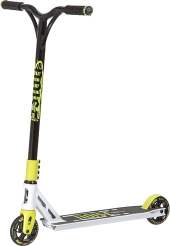 

Трюковый самокат Novatrack Pixel BL 110A.PIXEL.WLM20 (белый/лайм)