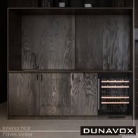 Винный шкаф Dunavox DAU-39.121DB