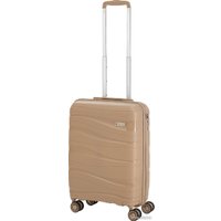 Чемодан-спиннер Sun Voyage SV051-PPD196-20 57 см (бежевый)