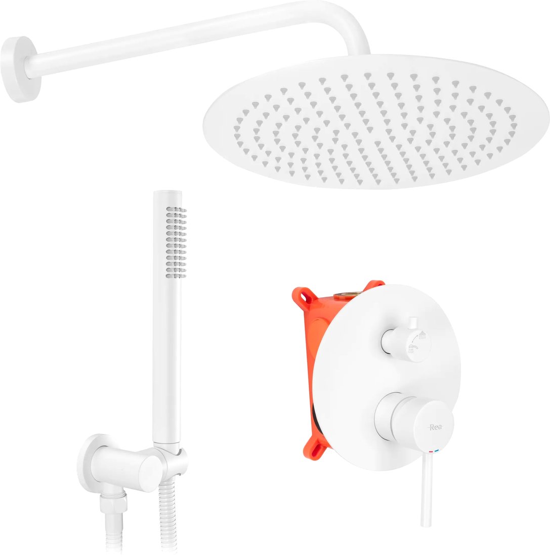 

Душевая система Rea Lungo White REA-P8540