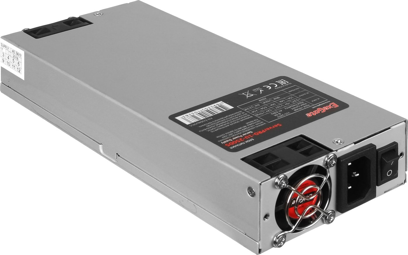 

Блок питания ExeGate ServerPRO-1U-800ADS
