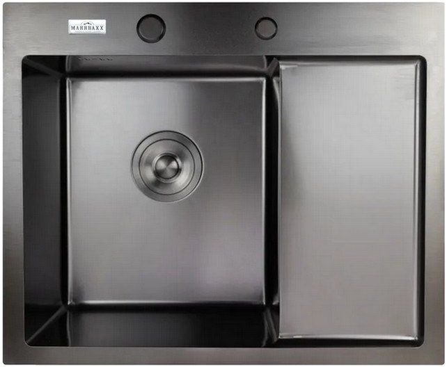 

Кухонная мойка MARRBAXX B5848L-MR (черный/графит)