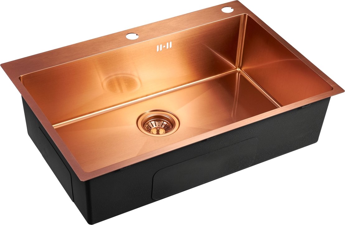 

Кухонная мойка Emar EMB-125A PVD Nano Coppery
