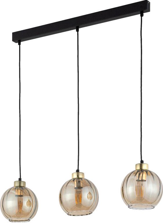 

Подвесная люстра TK Lighting Devi Amber 4638