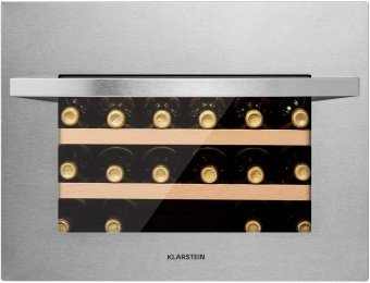 Винный шкаф Klarstein Vinsider 24 Built-In Uno (серебристый)