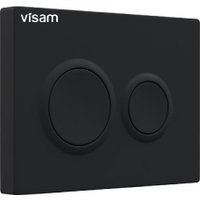 Инсталляция для унитаза Visam Slim 525 с кнопкой O5 EX-040265 (черный Soft Touch)