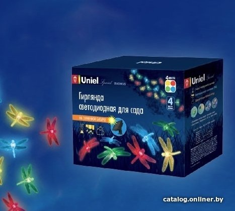 Уличный накладной светильник Uniel USL-S-123/PT4000 Dragonflies
