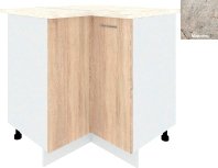 

Шкаф напольный Кортекс-мебель Корнелия Лира НШУ угловой (дуб сонома/марсель)