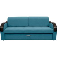 Диван Сириус Лидер-1 НПБ (Eva 29 велюр голубой)