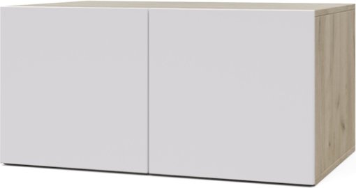 

Шкаф распашной Modern Челси Ч82 (серый дуб/белый)