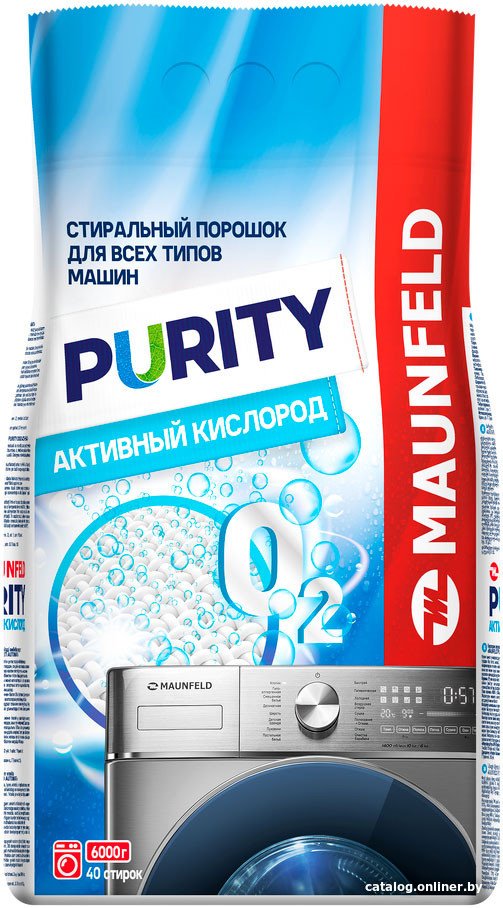Стиральный порошок MAUNFELD Purity Активный кислород Automat 6 кг