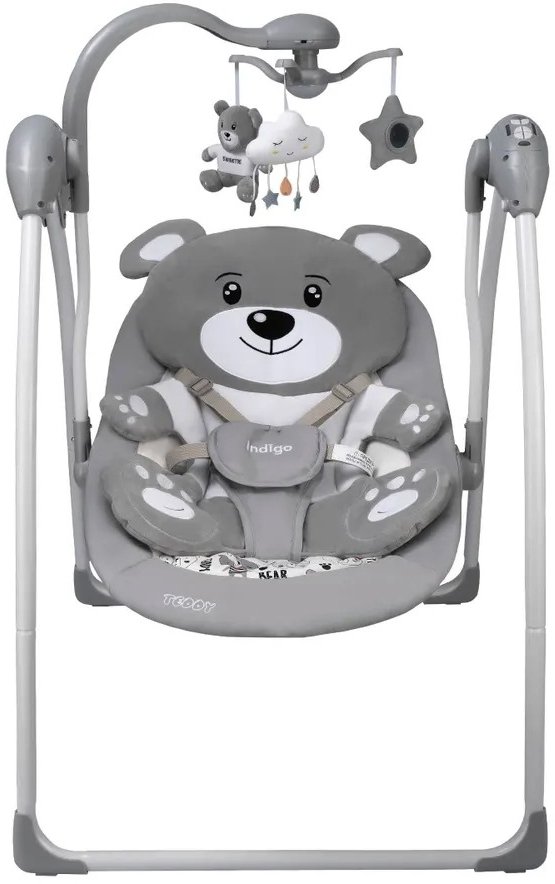 

Качель Indigo Teddy (серый)