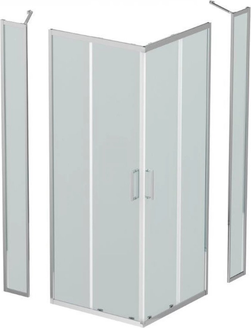 Душевой уголок BelBagno LUCE-A-22-90+25-C-Cr