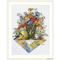 Набор для вышивания Merejka Чай из полевых цветов К-198