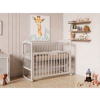 Классическая детская кроватка Incanto Pali KR-0069/4 (серый)