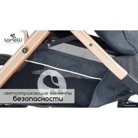 Коляска прогулочная «книга» Lorelli Storm 2021 (steel grey)